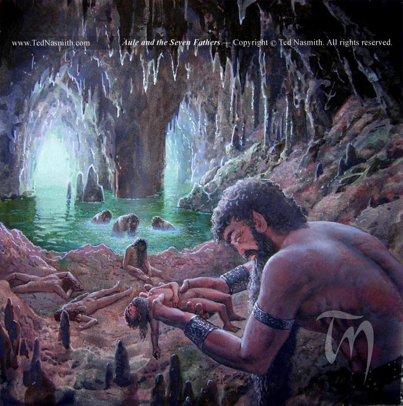 Como Surgiram os Anões na Terra Média