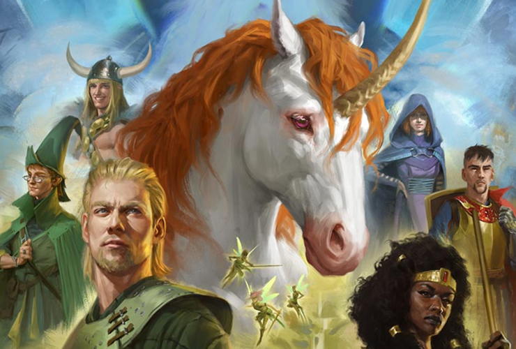 Uni and the Hunt for the Lost Horn Uma Nova Aventura de D&D - capa