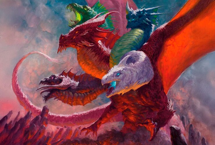 D&D - Quem é Tiamat A Rainha dos Dragões Cromáticos 1