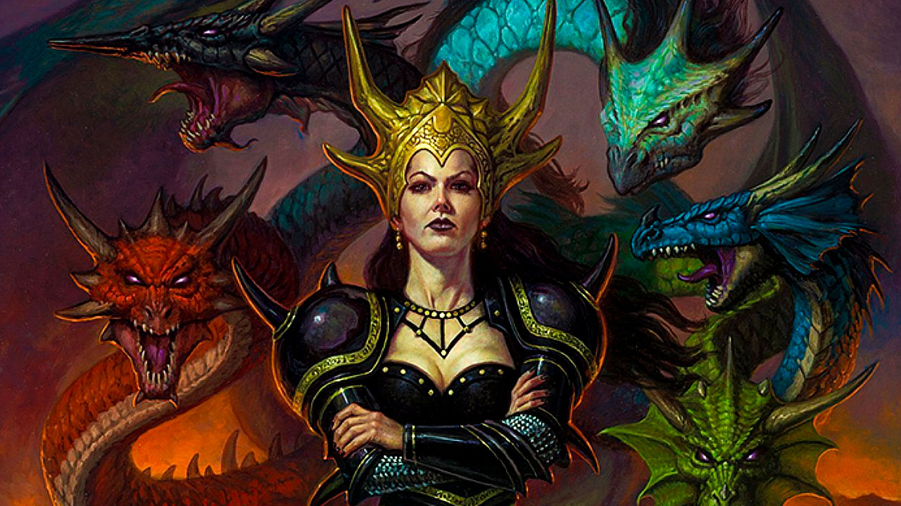 Dungeons & Dragons Guia definitivo da vilã Tiamat