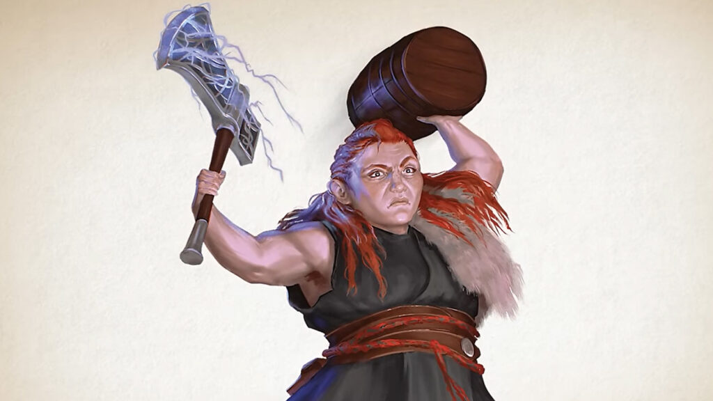 Novas subclasses de Baldur's Gate 3 - Barbarian - Path of the Giant