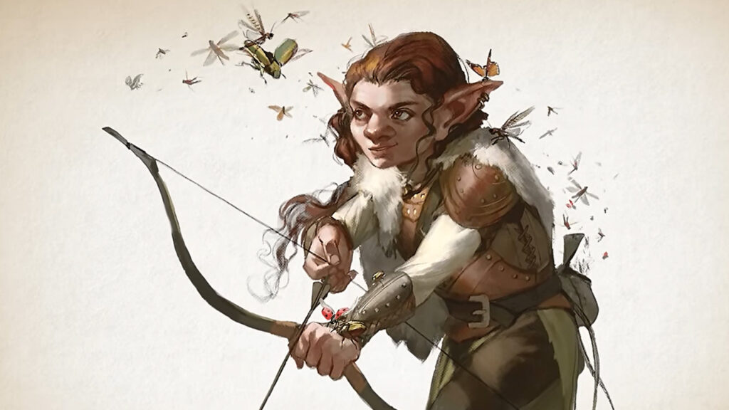 Novas subclasses de Baldur's Gate 3 - Ranger - Swarmkeeper