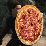 Skyrim Jogador Usa Mod Inusitado para Pedir Pizza